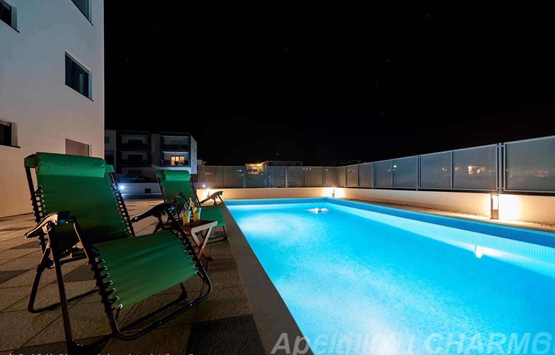 Luxury Apartment Charm With Pool Trogir Buitenkant foto